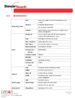 Preview for 5 page of DAWAR DW03424 User Manual