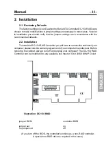 Preview for 23 page of Dawicontrol DC-154 RAID Manual