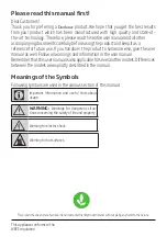 Preview for 2 page of Dawlance DCB9630B User Manual