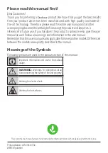 Preview for 2 page of Dawlance DCT9630S User Manual