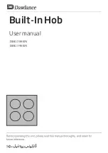 Preview for 1 page of Dawlance DHG 380 BN User Manual