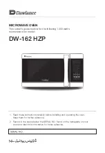 Dawlance DW-162 HZP Owner'S Manualbook предпросмотр