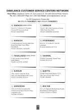 Preview for 19 page of Dawlance DW-162 HZP Owner'S Manualbook