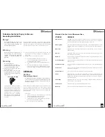 Preview for 3 page of Dawlance DW-295 Instruction Manual