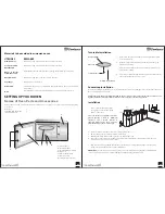 Предварительный просмотр 4 страницы Dawlance DW-295 Instruction Manual