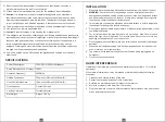 Preview for 5 page of Dawlance DW-MD 15 Owner'S Manualbook