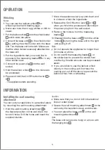 Preview for 7 page of Dawlance DWHB 875 User Manual