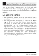 Preview for 4 page of Dawlance DWSI-7282 User Manual