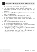 Preview for 6 page of Dawlance DWSI-7282 User Manual