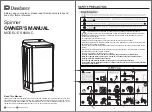 Preview for 1 page of Dawlance Spinner DS 6000 C Owner'S Manual