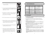 Предварительный просмотр 4 страницы Dawlance WD 1051 GB R User Manual