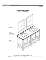 Dawn Venice AACCS-6001 Installation Manual preview