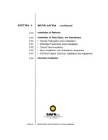 Preview for 73 page of Dawnco 8060 Series Installation And Operation Manual