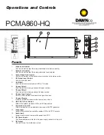 Preview for 6 page of Dawnco PCMA860-HQ Installation And Operation Manual