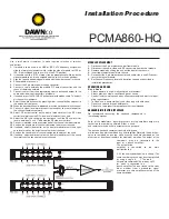 Preview for 7 page of Dawnco PCMA860-HQ Installation And Operation Manual