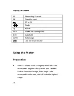 Предварительный просмотр 11 страницы Dawson Tools DDM190D User Manual