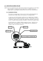 Предварительный просмотр 9 страницы Dawson 4000M2 Operator'S Instructions/Spare Parts List