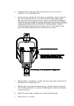 Предварительный просмотр 13 страницы Dawson 4000M2 Operator'S Instructions/Spare Parts List