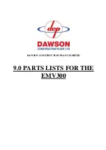 Предварительный просмотр 28 страницы Dawson 4000M2 Operator'S Instructions/Spare Parts List