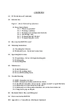 Предварительный просмотр 3 страницы Dawson 5600D EMV550v3 Operator'S Instructions/Spare Parts List