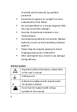 Preview for 5 page of Dawson DET 161 User Manual