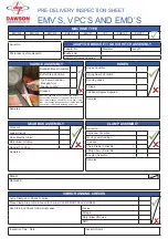 Preview for 43 page of Dawson EMV-220 METRIC Operator'S Instructions/Spare Parts List