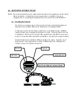 Preview for 10 page of Dawson EMV-70 METRIC Operator'S Instructions/Spare Parts List