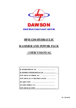 Preview for 2 page of Dawson HPH 1200 User Manual