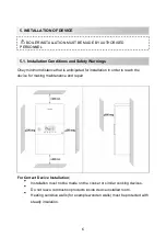 Preview for 7 page of DAXOM Naviels Installation And Operating Manual