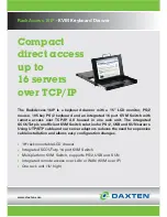 Предварительный просмотр 1 страницы Daxten RACKACCESS 16IP Brochure