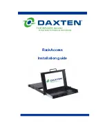 Daxten RACKACCESS - Installation Manual preview