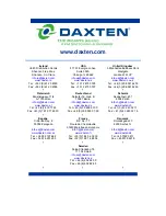 Preview for 9 page of Daxten RACKACCESS - Installation Manual