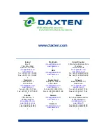 Preview for 10 page of Daxten SCOUTCOMBO 16 - Installation Manual