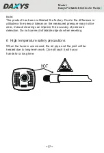 Предварительный просмотр 8 страницы DAXYS DXYP04 User Manual