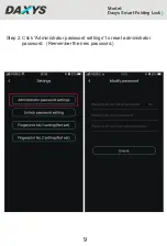 Preview for 9 page of DAXYS Smart Folding Lock User Manual