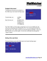 Предварительный просмотр 21 страницы DAY 6 PlotWatcher Pro Manual