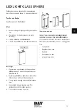 Preview for 11 page of DAY 71231 Instruction Manual