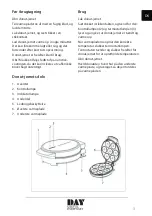 Предварительный просмотр 3 страницы DAY 75510 Instruction Manual