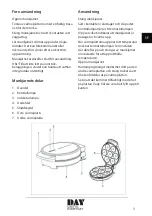 Предварительный просмотр 9 страницы DAY 75510 Instruction Manual