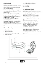 Предварительный просмотр 22 страницы DAY 75510 Instruction Manual