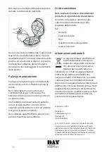 Предварительный просмотр 34 страницы DAY 75510 Instruction Manual