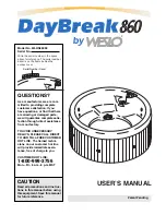 Daybreak Fitness Daybreak 860 WLHS86090 User Manual preview
