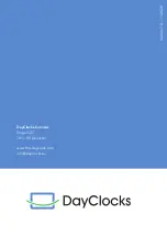 Preview for 28 page of DayClocks DayClock User Manual