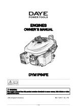 DAYE DYM1P64FE Owner'S Manual preview