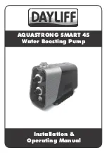 Предварительный просмотр 1 страницы DAYLIFF AQUASTRONG SMART 45 Installation & Operating Manual