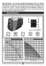 Предварительный просмотр 3 страницы DAYLIFF AQUASTRONG SMART 45 Installation & Operating Manual