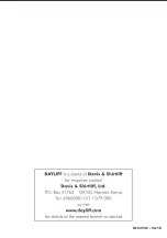 Preview for 16 page of DAYLIFF D3SP Installation & Operating Manual