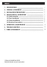 Preview for 2 page of DAYLIFF DBE Installation & Operating Manual