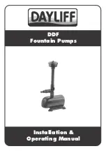 Preview for 1 page of DAYLIFF DDF Series Installation & Operating Manual