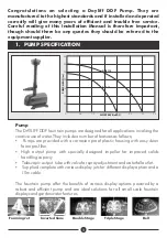 Preview for 4 page of DAYLIFF DDF Series Installation & Operating Manual